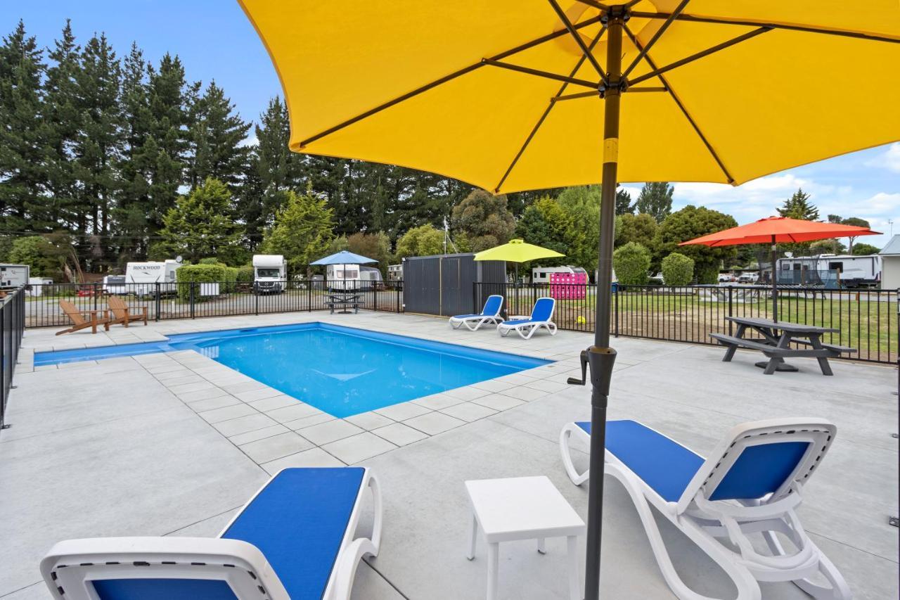 North South Holiday Park Christchurch Exterior foto